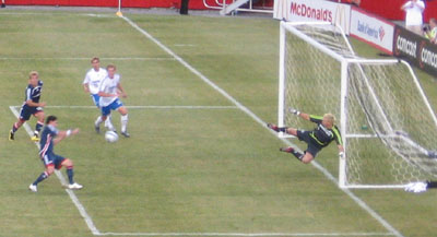 Kansas City Keeper Knows Kung-Fu